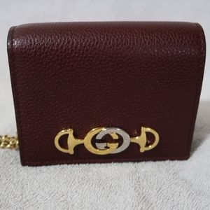 Gucci Zumi Leather Wallet